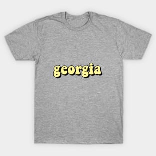 Georgia Soft Yellow T-Shirt